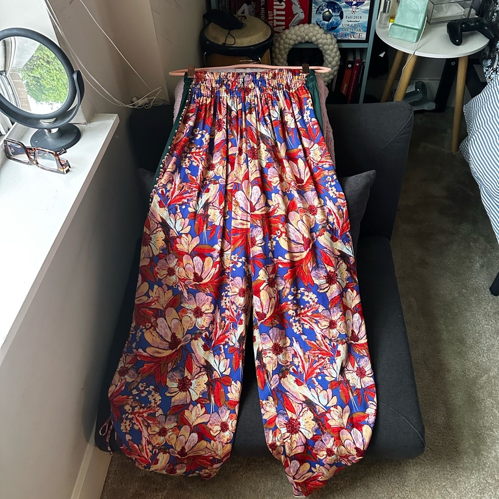 Free People Silk Pants